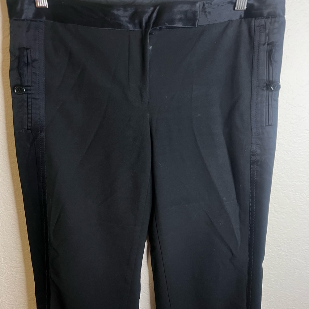 Bebe Black  tuxedo Dress Pants